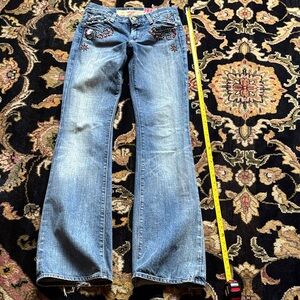 7 For All Mankind Studded/Distressed Jeans